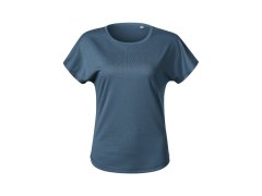 Dámské tričko Zoom (tmavý melírovaný denim) 1
