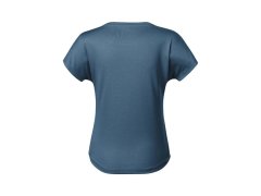 Dámské tričko Zoom (tmavý melírovaný denim) 2