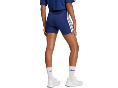 Dámské kraťasy adidas Essentials 3-Stripes High Waisted Biker, modré, JE1225, dámské 2