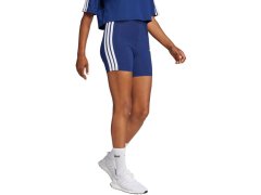 Dámské kraťasy adidas Essentials 3-Stripes High Waisted Biker, modré, JE1225, dámské 3