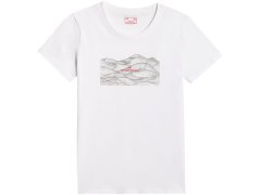 Dámské tričko 4F F2785 bílé 4FWSS26TTSHF2785 10S 1