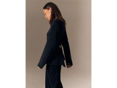 Dámská mikina regular s vázáním a modalem 4F 4FRSS26TSWSF2784-20S 2