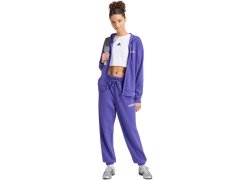 Dámské kalhoty adidas Essentials Linear French Terry Cuffed, fialové, KF8363 5