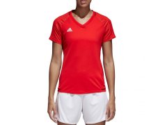 Adidas TIRO 17 Training JSY – dámské tričko, červené, BP8560 4
