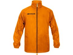 Unisex bunda do deště Basico Fluo RJ001 0028 oranžová - Givova 1
