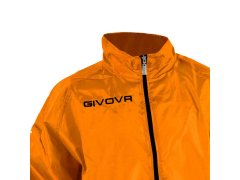 Unisex bunda do deště Basico Fluo RJ001 0028 oranžová - Givova 3
