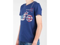 Tričko Wrangler S/S Biker Flag Tee W7A53FK 1F 4