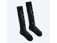 Třívrstvé dámské ponožky Lorpen Stmw 1157 Black 1