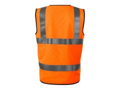 Unisex reflexní vesta HV Bright (fluorescenční oranžová) 1