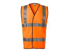 Unisex reflexní vesta HV Bright (fluorescenční oranžová) 2