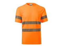 Unisex tričko HV Dry (fluorescenční oranžová) 2