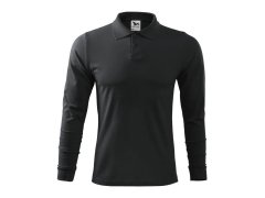 Malfini Single J. LS M MLI-21194 ebenově šedá polokošile 2