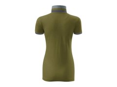Malfini Collar Up W MLI-257A3 avokádově zelená polokošile 2