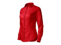 Malfini Style LS W MLI-22907 červená košile 2