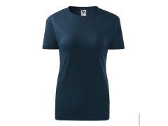 Dámské tričko Malfini Classic New W MLI-13302 tmavě modré - Malfini 2