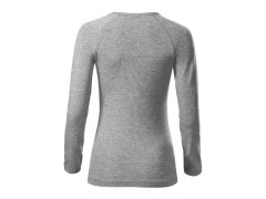 Malfini Elegance W MLI-12712 tmavě šedé melanžové tričko 1