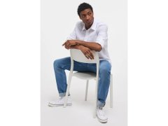 Košile Mustang Clemens Linen Cotton M 1014356-2045 2