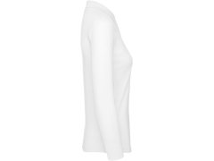B&C ID.001 LSL /women Dámské piqué polo s dlouhým rukávem 01.0I13 white 8