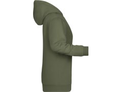 Daiber JN 795 Dámská mikina s&nbsp;kapucí 02.0795 olive 2