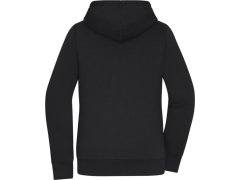 Daiber JN 1319 Dámská mikina s&nbsp;kapucí "Sherpa" 02.1319 black/nature 5