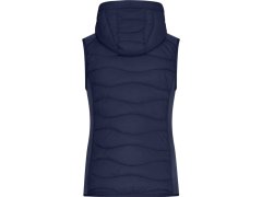 Daiber JN 1327 Dámská strečová fleecová vesta 02.1327 navy/navy 4
