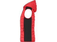 Daiber JN 1327 Dámská strečová fleecová vesta 02.1327 red/black 5