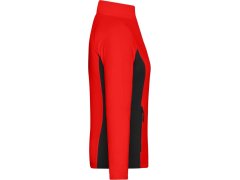 Daiber JN 1859 Dámská strečová fleecová bunda 02.1859 red/black 2