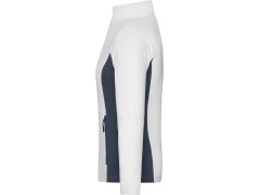 Daiber JN 1859 Dámská strečová fleecová bunda 02.1859 white/carbon 2