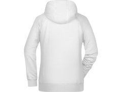 Daiber 8023 Dámská raglánová mikina s kapucí 02.8023 white 7