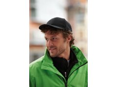 Daiber MB 6135 6 panelová polyester kšiltovka z&nbsp;mikrovlákna 03.6135 black 1