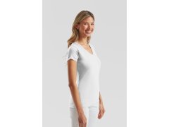 Fruit of the Loom Lady-Fit Iconic 150 V-Neck T Dámské tričko s výstřihem do V 16.1444 black 2