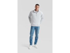 Fruit of the Loom Classic Zip-Neck Sweat Mikina s 1/4 zipem 16.2114 black 1
