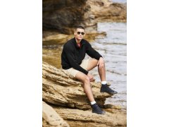 Fruit of the Loom Classic Zip-Neck Sweat Mikina s 1/4 zipem 16.2114 heather grey 5