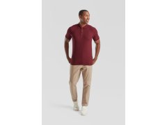 Fruit of the Loom Heavy 65/35 Pique Polo Piqué polo z&nbsp;těžké bavlny 16.3204 heather grey 5