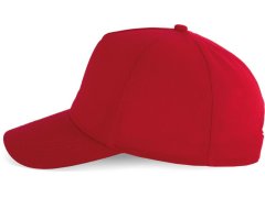 K-up KP 116 5 panelová kšiltovka 20.0116 cherry red 3