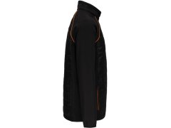 WK WK 6147 Pracovní hybridní bunda "Day-to-Day" 20.6147 black/orange 5