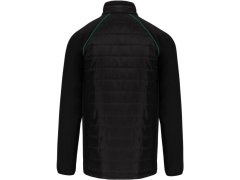 WK WK 6147 Pracovní hybridní bunda "Day-to-Day" 20.6147 black/kelly green 1