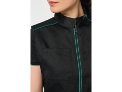 WK WK 6149 Dámská vesta "Day-to-Day" 20.6149 black/kelly green 5