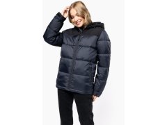Kariban K 6163 Prošívaná bunda s kapucí 20.6163 navy/black 1