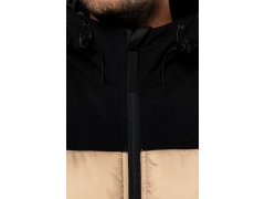 Kariban K 6163 Prošívaná bunda s kapucí 20.6163 navy/black 5