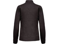 Kariban K 9107 Dámská melanžová pletená fleecová bunda 20.9107 dark grey melange 6
