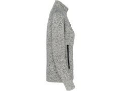 Kariban K 9107 Dámská melanžová pletená fleecová bunda 20.9107 light grey melange 1