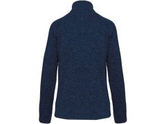 Kariban K 9107 Dámská melanžová pletená fleecová bunda 20.9107 navy melange 4
