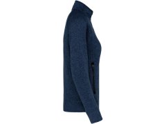Kariban K 9107 Dámská melanžová pletená fleecová bunda 20.9107 navy melange 7