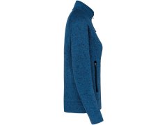 Kariban K 9107 Dámská melanžová pletená fleecová bunda 20.9107 light royal blue melange 7