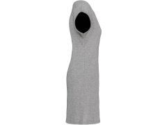 Kariban K 388 Tričkové šaty 20.K388 light grey heather 5