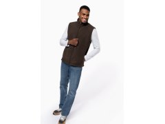 Kariban K 913 Mikrofleecová vesta "Luca" 20.K913 camel heather 3