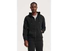 SOL´S Calipso Unisex mikina s kapucí z těžké bavlny 25.4237 grey melange 3