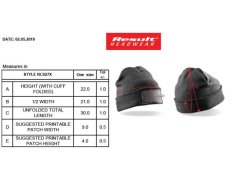 Result Headwear RC 027X Pletená čepice 28.027X navy 1