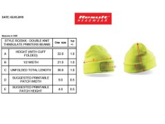 Result Headwear RC 034X Thinsulate™ pletená čepice 28.034X navy 4